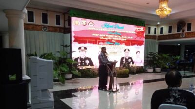 Kenal Pamit Kapolres Muara Enim Dan Pisah Sambut Kepala BNNK Kabupaten Muara Enim