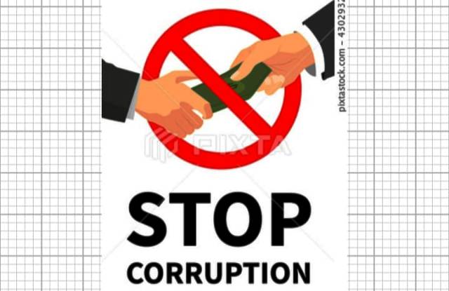 Ilustrasi Stop Corruption