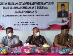 Gelar Reses, Muhammad Nasir : Kita Tampung keluhan dan Kita Kawal Aspirasi Masyarakat