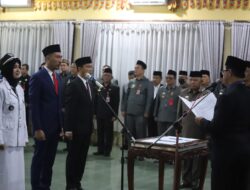 95 ASN di lingkungan Pemkab Lampung Barat dalam Jabatan Pimpinan, Pengawas dan Fungsional dilantik PJ. Bupati Lampung Barat Drs. Nukman M.M