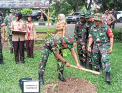 Aksi Nyata Untuk Bumi Kodim 0418/Plg Dan PJ Walikota Ajak Masyarakat Terlibat