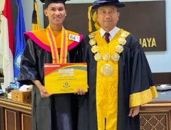 KISAH INSPIRATIF REPLI AGUSTIAR WISUDAWAN DENGAN PREDIKAT LULUSAN TERCEPAT PADA WISUDA KE-170 Universitas Sriwijaya