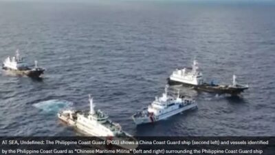 Filipina: Tiongkok menyerang kapal pemasok dengan meriam air