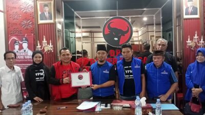 DPC PDIP Kota Palembang Sambut Baik Pendaftaran Yudha Pratomo Sebagai Calon Walikota