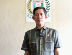 Ketua DPRD Banyuasin Irian Setiawan,SH,M.ST, Memberikanan ucapan Dirgahayu Banyuasin Ke 22