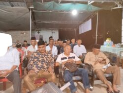 Ratusan Masyarakat Hadiri Doa Bersama Di Rumah Rakyat Banyuasin,Mendukung Pakde Slamet Untuk Pilkada 2024