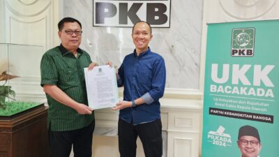 PKB Resmi Dukung Yudha Pratomo Maju Dalam Pilwako Palembang Periode 2024 – 2029