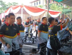 Antusias Ribuan Peserta Ikuti Perlombaan Burung Kicau Kapolda Cup III, Dalam Menyambut Hari Bhayangkara ke 78