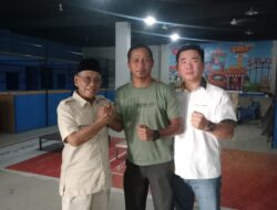 Fauzi Toldo Mantan Kiper Sriwijaya FC, Mendukung Pakde Slamet Menjadi Bupati Banyuasin.
