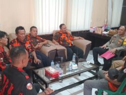 Kompol Andri Noviansyah,S.Kom Kapolsek SU ll, Harapkan PAC Pemuda Pancasila SU ll Palembang Berperan Penting Menjaga Kamtibmas