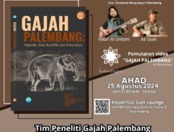 Puskass Luncurkan Buku “Gajah Palembang: Sejarah, Akar Konflik dan Solusinya”