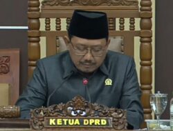 DPRD Kab Pasuruan Menggelar Rapat Paripurna IV Tentang Persetujuan Raperda Perubahan APBD Tahun 2024