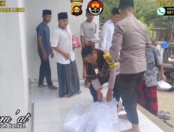 Jumat Barokah Tetap Hidup, Kali ini Di Polsek Batang Hari Leko Dengan Warga Desa Saud BHL Dan Sekitarnya