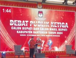 Tak Tampak Celah “Closing Statement” Disampaikan Cawabup Banyuasin No 1 Netta Indian Pada Debat Publik Tahap 3