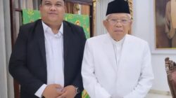 Ket Photo Aka Cholik Darlin Ketua Umum DPP Fakar Indonesia, Prof KH Ma'ruf Amin Ketua Dewan Pendiri Fakar Indonesia