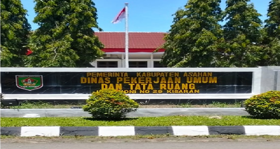 tampak Depan Kantor PUTR Kab. Asahan