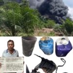 Unit Reskrim Polsek Babat Toman Amankan Pelaku Penyulingan Minyak Mentah Ilegal.