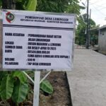 Desa Leminggir Kecamatan Mojosari Mojokerto Tunaikan Rabat Beton, Namun Tetap Berharap Perhatian Dari Pemkab
