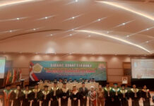 Unitas Palembang Wisuda 294 Lulusan Baru, Rektor Ajak Almuni Jaga Nama Baik Almamater dengan Kebanggan Unitas Palembang, Universitas Taman Siswa Palembang