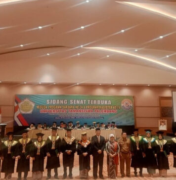 Unitas Palembang Wisuda 294 Lulusan Baru, Rektor Ajak Almuni Jaga Nama Baik Almamater dengan Kebanggan Unitas Palembang, Universitas Taman Siswa Palembang