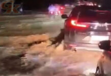 Banjir Susulan Kembali Merendam Ruas Jalan Nasional di Pidie Jaya Banjir Susulan