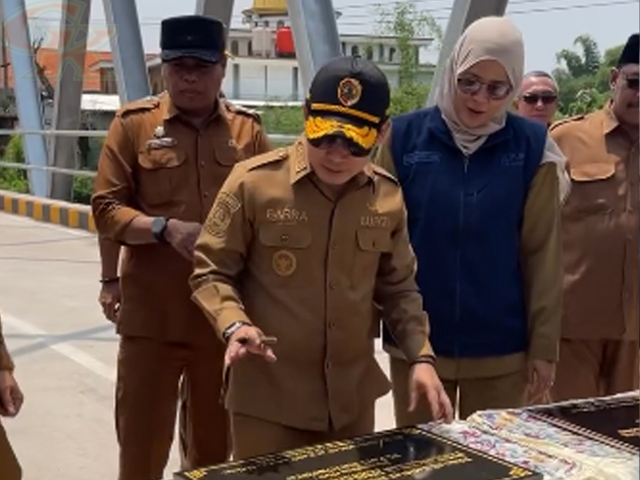 Bupati Mojokerto Resmikan 5 Jembatan Baru Bupati Mojokerto, Jembatan Baru