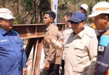 Presiden Prabowo Jajal Jembatan Bailey Sungai Garoga, Pastikan Akses Tapanuli Kembali Terhubung Jembatan Bailey Sungai Garoga