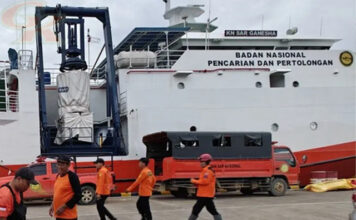 KN Ganesha Basarnas Tiba di Sibolga Perkuat Operasi SAR Sumut KN Ganesha Basarnas, KN SAR Ganesha 105