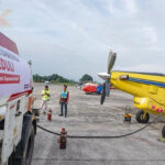 Gunakan Air Tractor, Pertamina Amankan Pasokan BBM di Bencana Aceh Pasokan BBM di Aceh