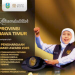 Buktikan Komitmen Pembinaan Produktivitas, Jatim Kembali Raih Dua Penghargaan Nasional Naker Award 2025