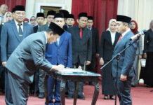 Perkuat Sinergi Lewat Struktur Perangkat Daerah Hasil Penataan, Wali Kota Pasuruan Lantik Pejabat Baru Perangkat Daerah Hasil Penataan