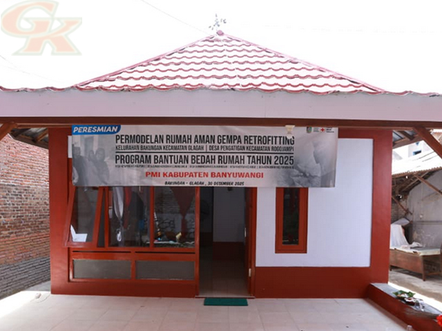 Retrofitting Pertama di Desa Bakungan