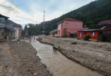 Diterjang Longsor, Sungai Aek Godang Alami Pendangkalan Parah Sungai Aek Godang