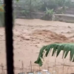 Sungai Cibitung Meluap, Objek Wisata Lembah Curugan Terendam Banjir Sungai Cibitung Meluap