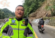 Polres Padang Panjang Uji Coba Jalan Lembah Anai untuk Kendaraan Roda Dua Lembah Anai
