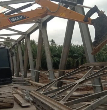 Kementerian PU Percepat Pemulihan Akses Warga dan Jalur Distribusi Logistik pemasangan jembatan bailey