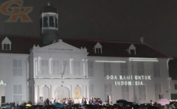 Doa Lintas Agama untuk Korban Bencana Sumatra Warnai Malam Tahun Baru di Kota Tua Doa Lintas Agama