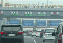 Antisipasi Arus Balik, Jasa Marga Operasikan 18 Gardu Tol Cikampek Utama Arah Jakarta Gerbang Tol Cikampek Utama