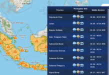 Potensi Hujan Deras di Awal Tahun 2026 Menyelimuti di Berbagai Kota, Termasuk di Jalur Penyeberangan Merak-Bakauheni Jalur Penyeberangan Merak-Bakauheni
