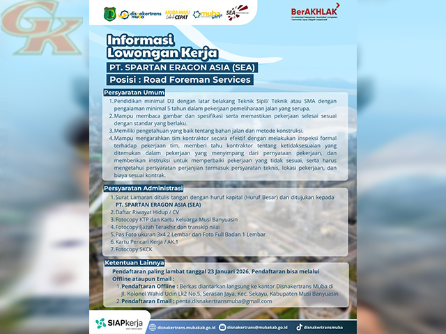 Road Foreman Services