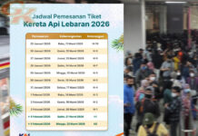 Tiket Mudik Lebaran H-3 Tersedia 120 Ribu Kursi: KAI Imbau Warga Segera Pesan Tiket Mudik Lebaran