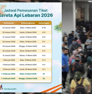 Tiket Mudik Lebaran H-3 Tersedia 120 Ribu Kursi: KAI Imbau Warga Segera Pesan Tiket Mudik Lebaran