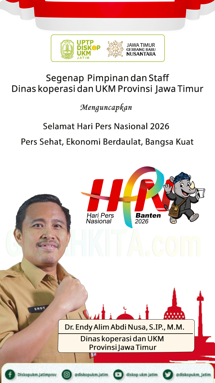 hari pers nasional, dinas koperasi jatim