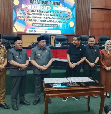 DPRD dan Pemkab Jombang Lakukan Pembahasan Rancangan Perubahan APBD 2026, Sepakati Perubahan KUA-PPAS 2026 Rancangan Perubahan APBD