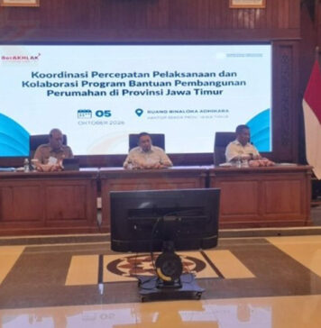 Kejar Target 36.400 Bedah Rumah di Akhir Tahun, DPRKPCK Jatim Perkuat Kolaborasi dengan Balai dan Kabupaten/Kota. Bedah Rumah di Akhir Tahun