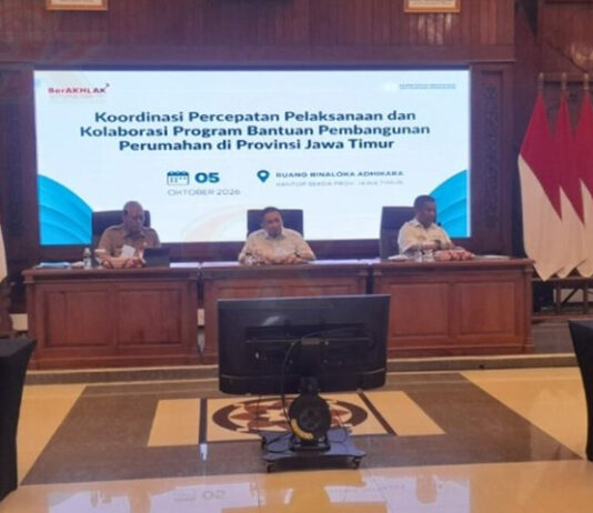 Kejar Target 36.400 Bedah Rumah di Akhir Tahun, DPRKPCK Jatim Perkuat Kolaborasi dengan Balai dan Kabupaten/Kota. Bedah Rumah di Akhir Tahun